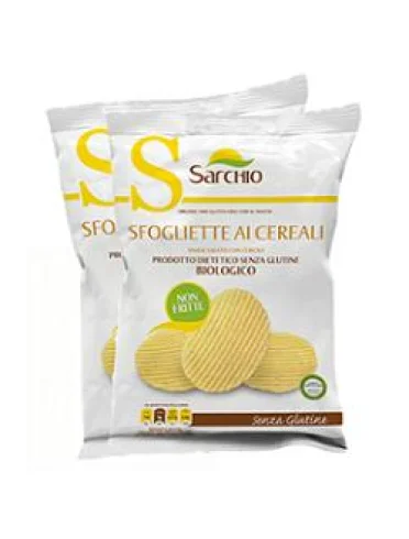 Sfogliette ai cereali senza glutine sacchetto 55 g Sfogliette ai cereali senza glutine sacchetto 55 g