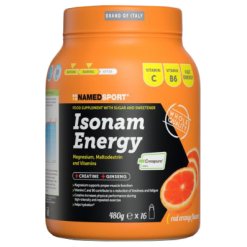 Named Sport Isonam Energy - Bevanda Isotonica - Gusto Arancia - 480 g