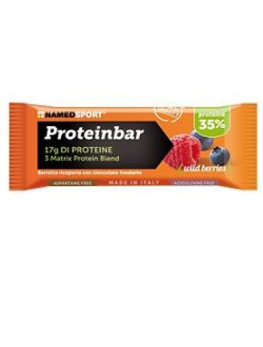 Named sport proteinbar - barretta proteica - gusto frutti di bosco