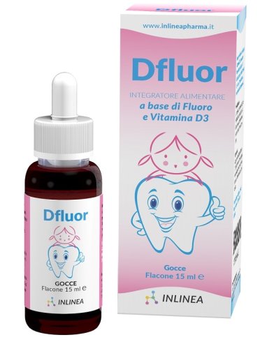 Dfluor gocce integratore di vitamina d e fluoro 15 ml