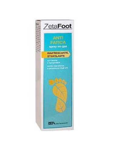 Zetafoot spray gambe e piedi anti-fatica 100 ml