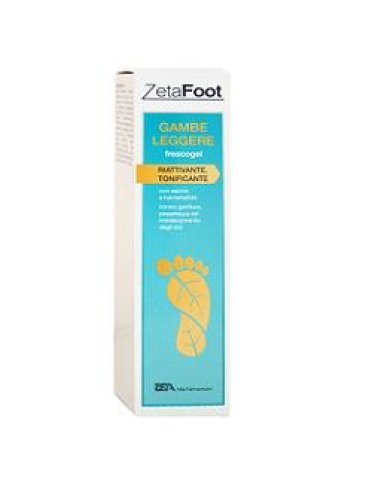 Zetafoot gel gambe leggere 100ml