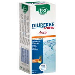 Esi Diurerbe Forte Drink - Integratore Drenante Gusto Ananas - 500 ml