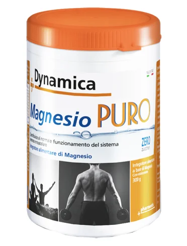 Dynamica magnesio puro polvere barattolo 300 g