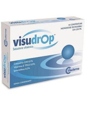 Visudrop soluzione oftalmica 10 flaconcini monodose richiudibili 0,5 ml
