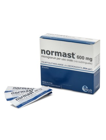 Normast 600 mg - integratore per neuropatia - 20 bustine