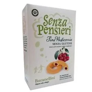 SENZA PENSIERI BURANELLINI RIPIENI ALLA CILIEGIA 150 GPORZIONI MONODOSE