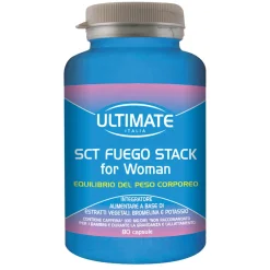 Ultimate SCT Fuego Stack For Woman - Integratore per il Controllo del Peso - 80 Capsule