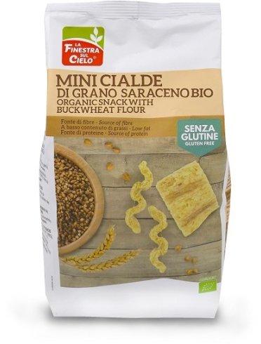 Mini cialde di grano saraceno bio 100 g