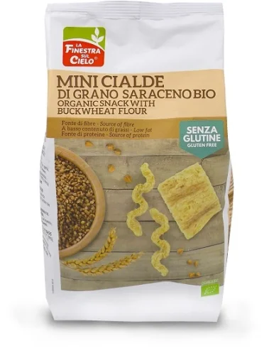 Mini cialde di grano saraceno bio 100 g Mini cialde di grano saraceno bio 100 g