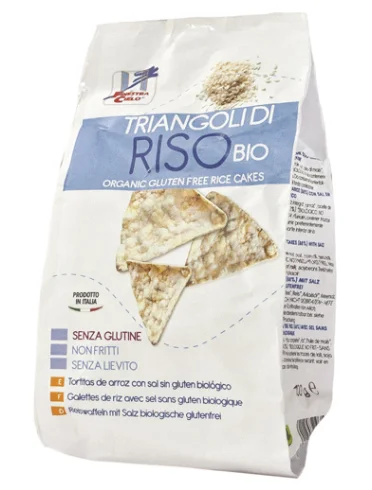 Fsc triangoli di riso bio senza lievito 100 g Fsc triangoli di riso bio senza lievito 100 g