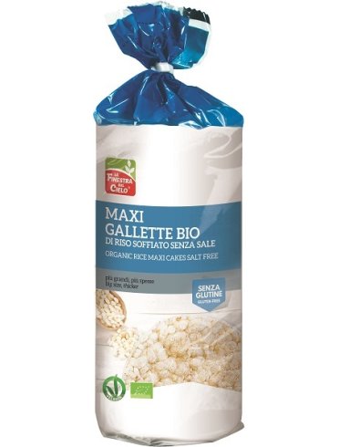 Maxigallette di riso senza sale bio 200 g