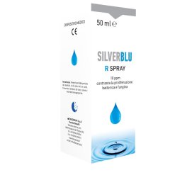 Silver Blu R Spray per Proliferazione Batterica e Fungina 50 ml