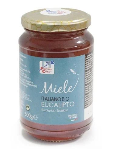 Miele di eucalipto bio 500 g Miele di eucalipto bio 500 g