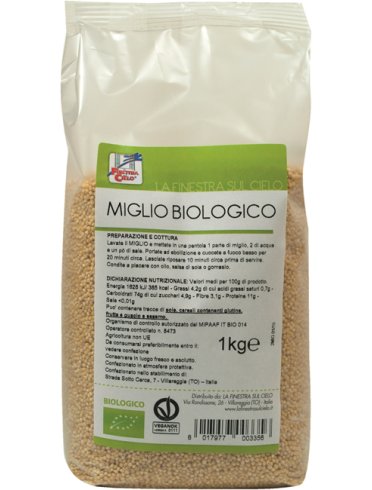 Fsc miglio decorticato bio 1 kg