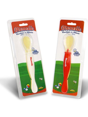 Monello cucchiaio silicone rosso