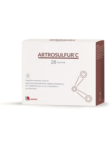 Artrosulfur c - integratore per il benessere delle articolazioni - 28 bustine