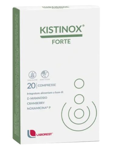 Kistinox forte - integratore per la funzionalità delle vie urinarie - 20 compresse