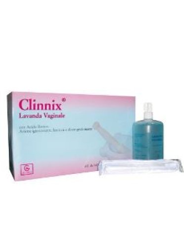 Clinnix lavanda vaginale 4 flaconi 140 ml + 4 cannule vaginali monouso in blister