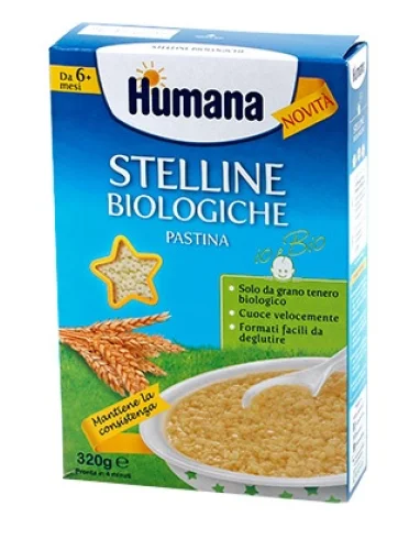 Humana stelline pastina biologica 320 g