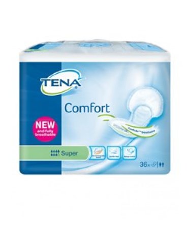 Pannolone sagomato tena comfort super 36 pezzi