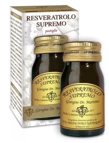 Resveratrolo supremo - integratore per microcircolo - 60 pastiglie