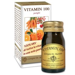 Vitamin 100 - Integratore Multivitaminico - 60 Pastiglie