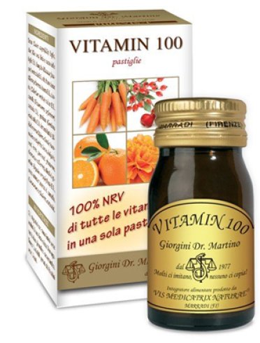 Vitamin 100 - integratore multivitaminico - 60 pastiglie