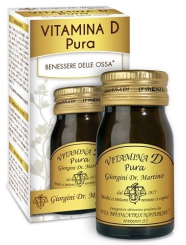 Vitamina d pura - integratore per ossa e articolazioni - 60 pastiglie