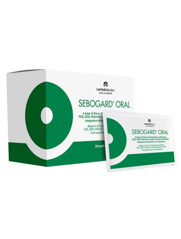 Sebogard oral - integratore per il benessere della pelle - 30 bustine Sebogard oral - integratore per il benessere della pelle - 30 bustine