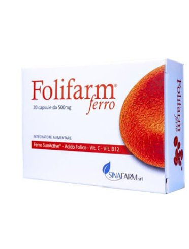 Folifarm ferro 20 capsule