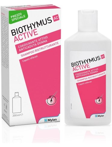 Biothymus ac active - shampoo per capelli fragili donna - 200 ml