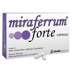 Miraferrum Forte - Integratore di Ferro - 30 Capsule