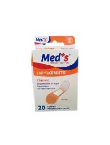 Cerotto meds poliuretano ipoallergenico classico medio 20 pezzi