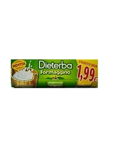 Dieterba omogeneizzato formaggino 3 pezzi 80 g Dieterba omogeneizzato formaggino 3 pezzi 80 g