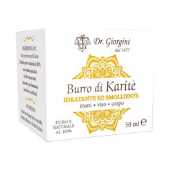 Dr. Giorgini Burro di Karitè - Burro Viso e Corpo Emolliente Nutriente - 50 ml