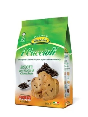 Farabella i cuccioli biscotti con gocce di cioccolato 300 g Farabella i cuccioli biscotti con gocce di cioccolato 300 g