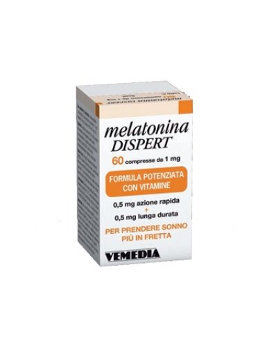 Melatonina dispert 1mg di melatonina 60 compresse