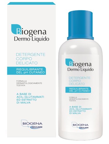 Biogena dermo liquido - detergente corpo ultra-delicato ph 5 - 500 ml