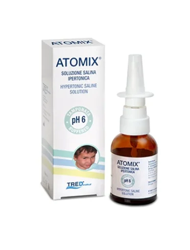 Atomix soluzione salina ipertonica spray nasale 30 ml Atomix soluzione salina ipertonica spray nasale 30 ml