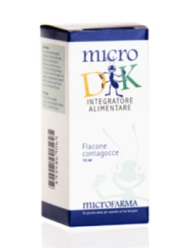 Micro dk integratore vitamina d e k 10 ml
