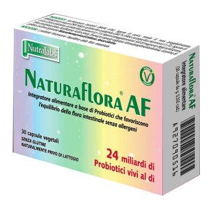 Naturaflora AF - Integratore di Fermenti Lattici - 30 Capsule