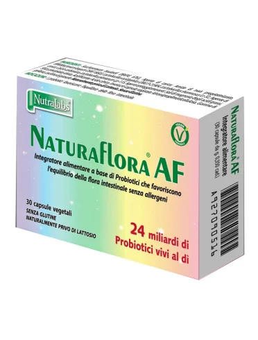 Naturaflora af - integratore di fermenti lattici - 30 capsule Naturaflora af - integratore di fermenti lattici - 30 capsule