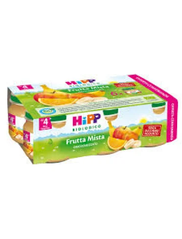 Hipp bio omogeneizzato frutta mista 100% 6x80 g