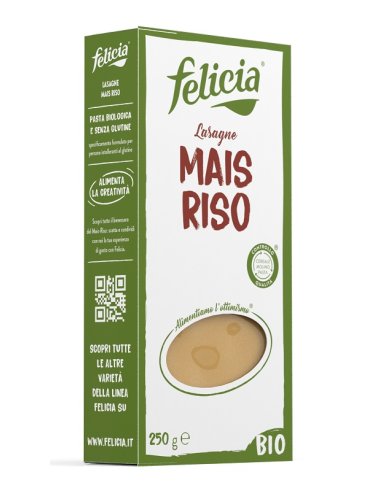 Felicia pasta biologica mais/riso lasagne 250 g