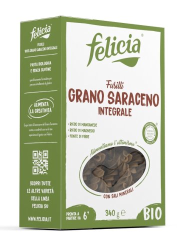 Felicia bio saraceno fusilli 340 g