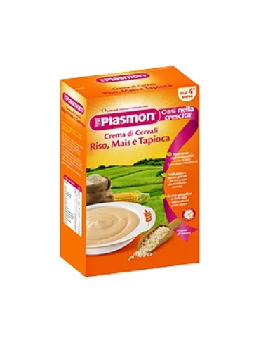 Plasmon cereali riso mais tapioca 230 g Plasmon cereali riso mais tapioca 230 g