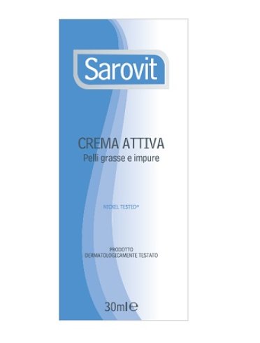 Sarovit crema pelli grasse/impure 30 ml