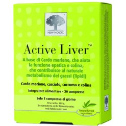 Active Liver Integratore Funzione Epatica 30 Compresse
