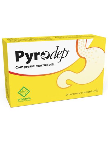 Pyrodep - integratore digestivo - 24 compresse masticabili